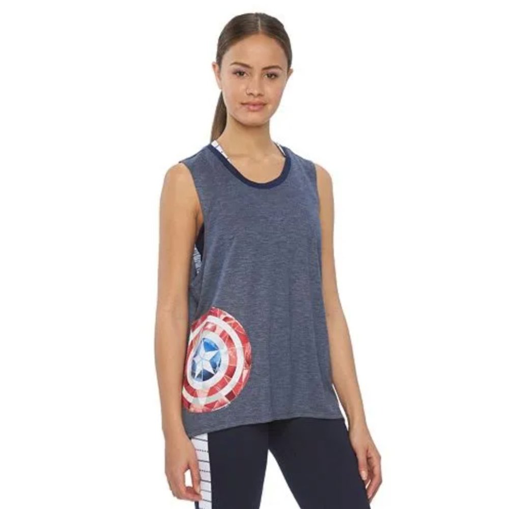 Her Universe Captain America muscle tank